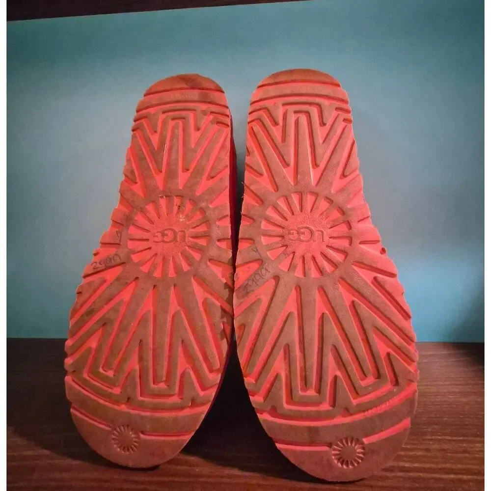 UGG red booties